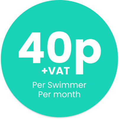 40p+VAT per booking per month